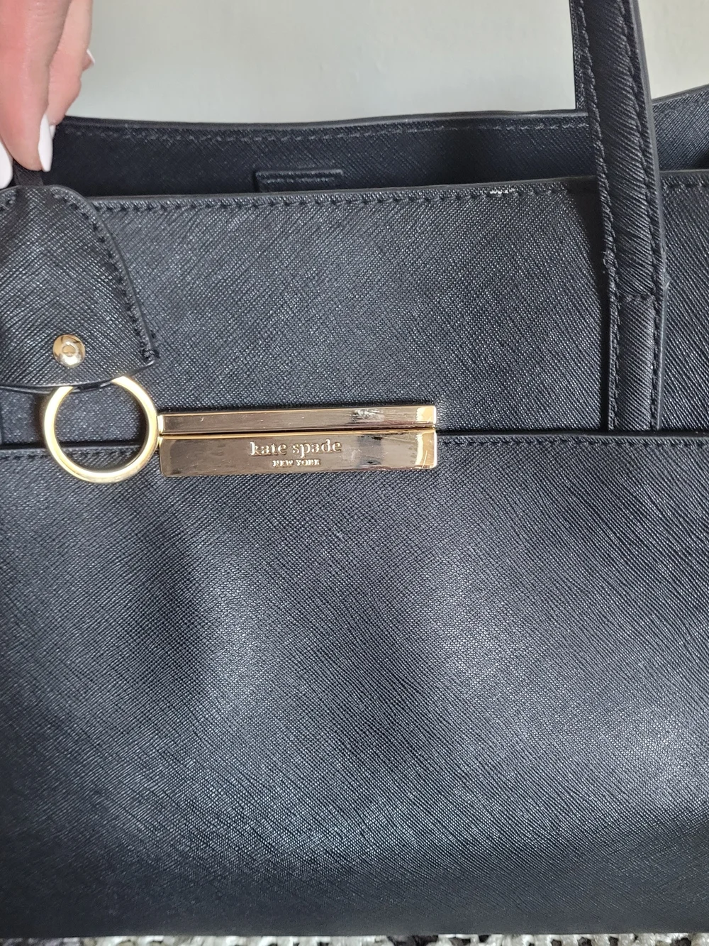 Kate Spade Maiden Way Saffiano Clarke Tote Purse Bag - Picture 2 of 7
